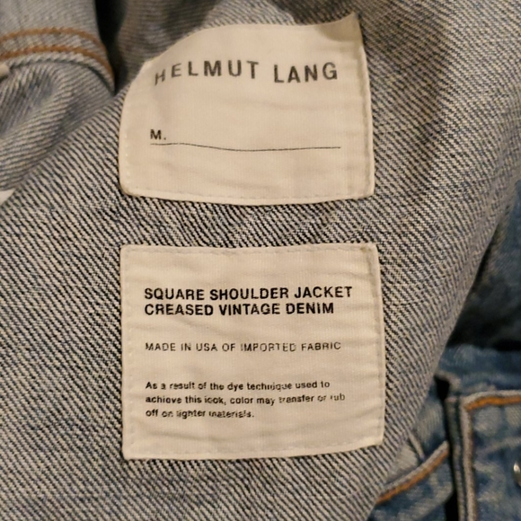 HELMUT LANG DENIM JACKET - Picture 8 of 8